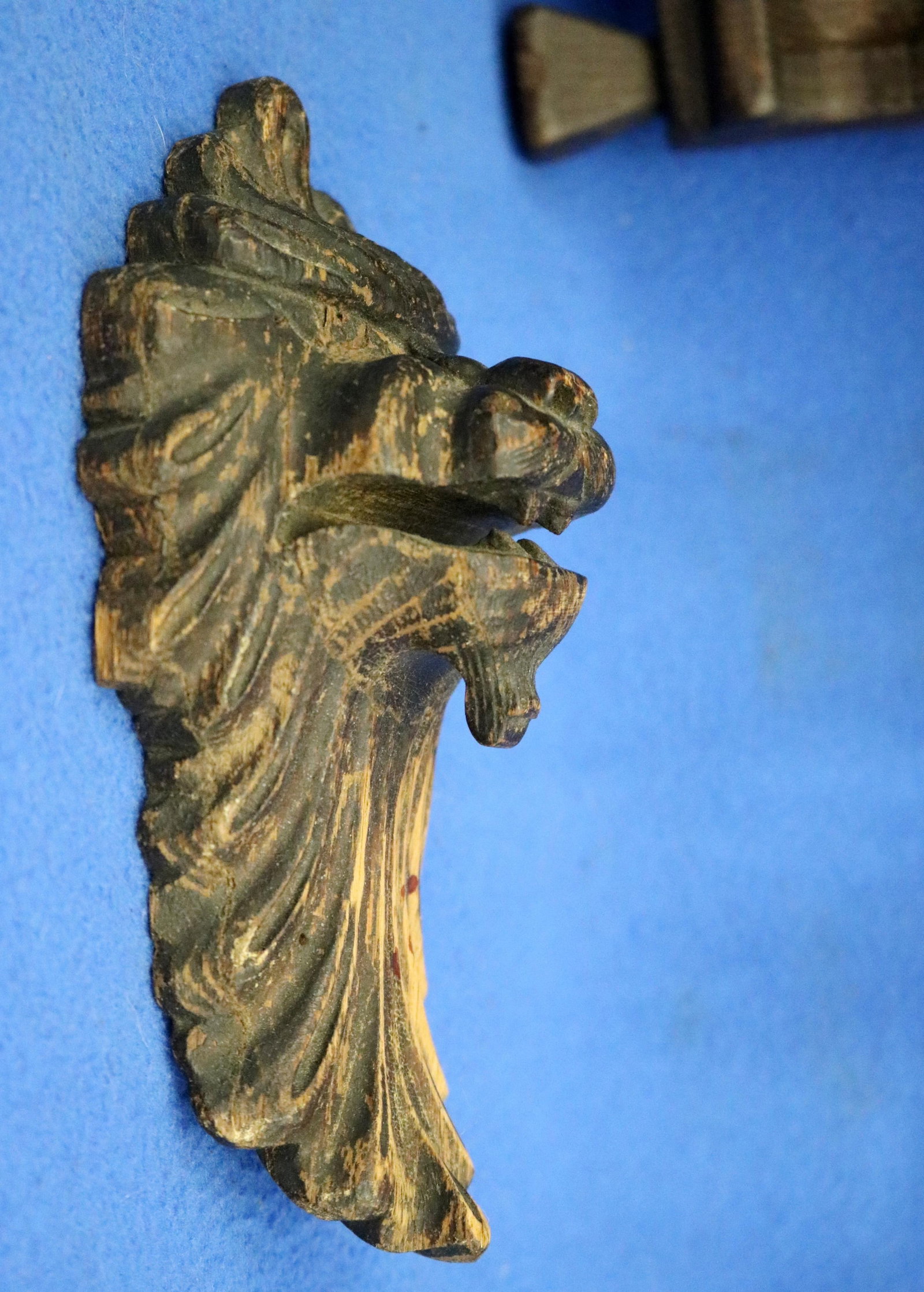 SIX ASSORTED HAND-CARVED RENAISSANCE REVIVAL ARCHITECTURAL ELEMENTS - . - 13