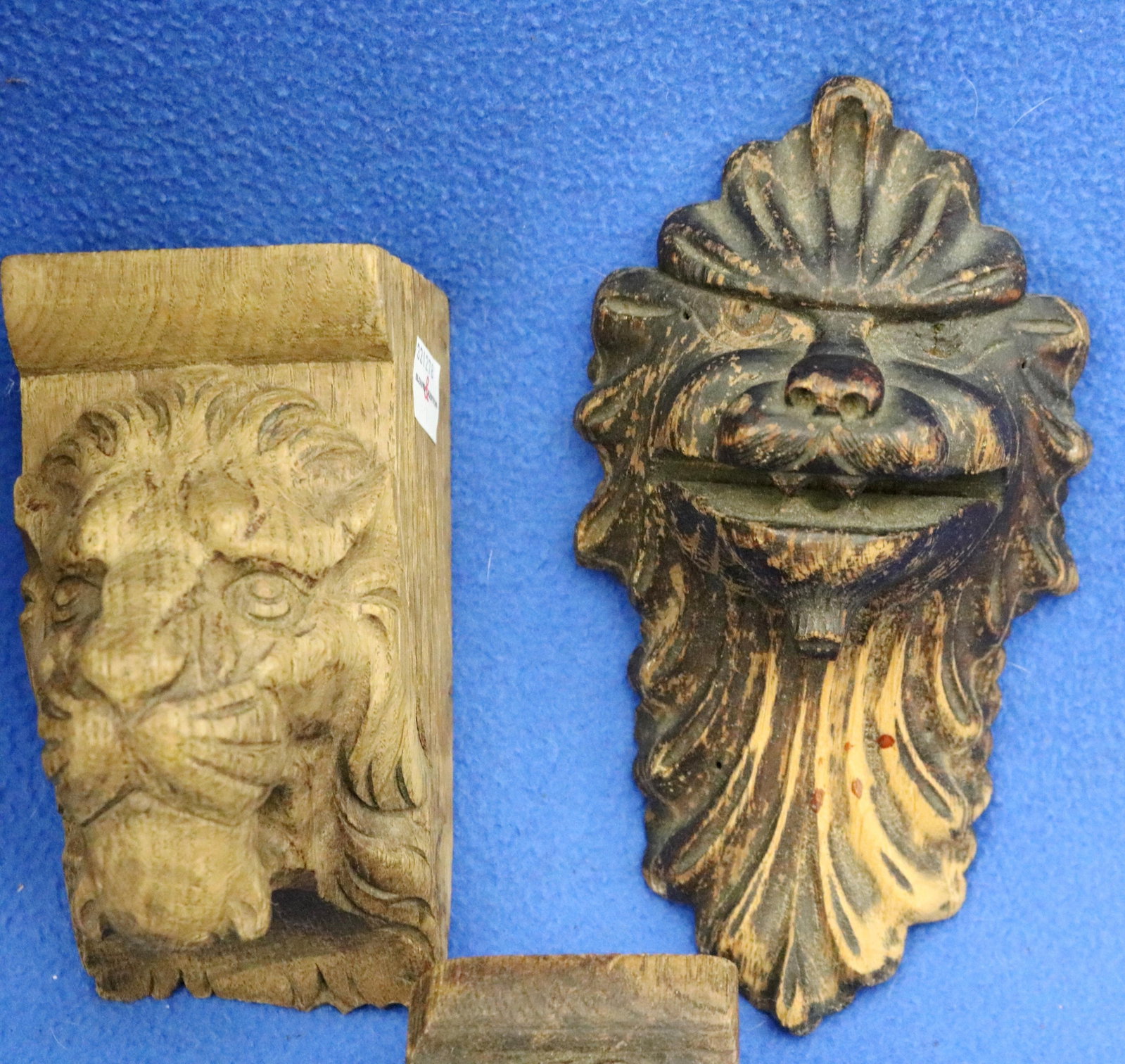 SIX ASSORTED HAND-CARVED RENAISSANCE REVIVAL ARCHITECTURAL ELEMENTS - . - 3