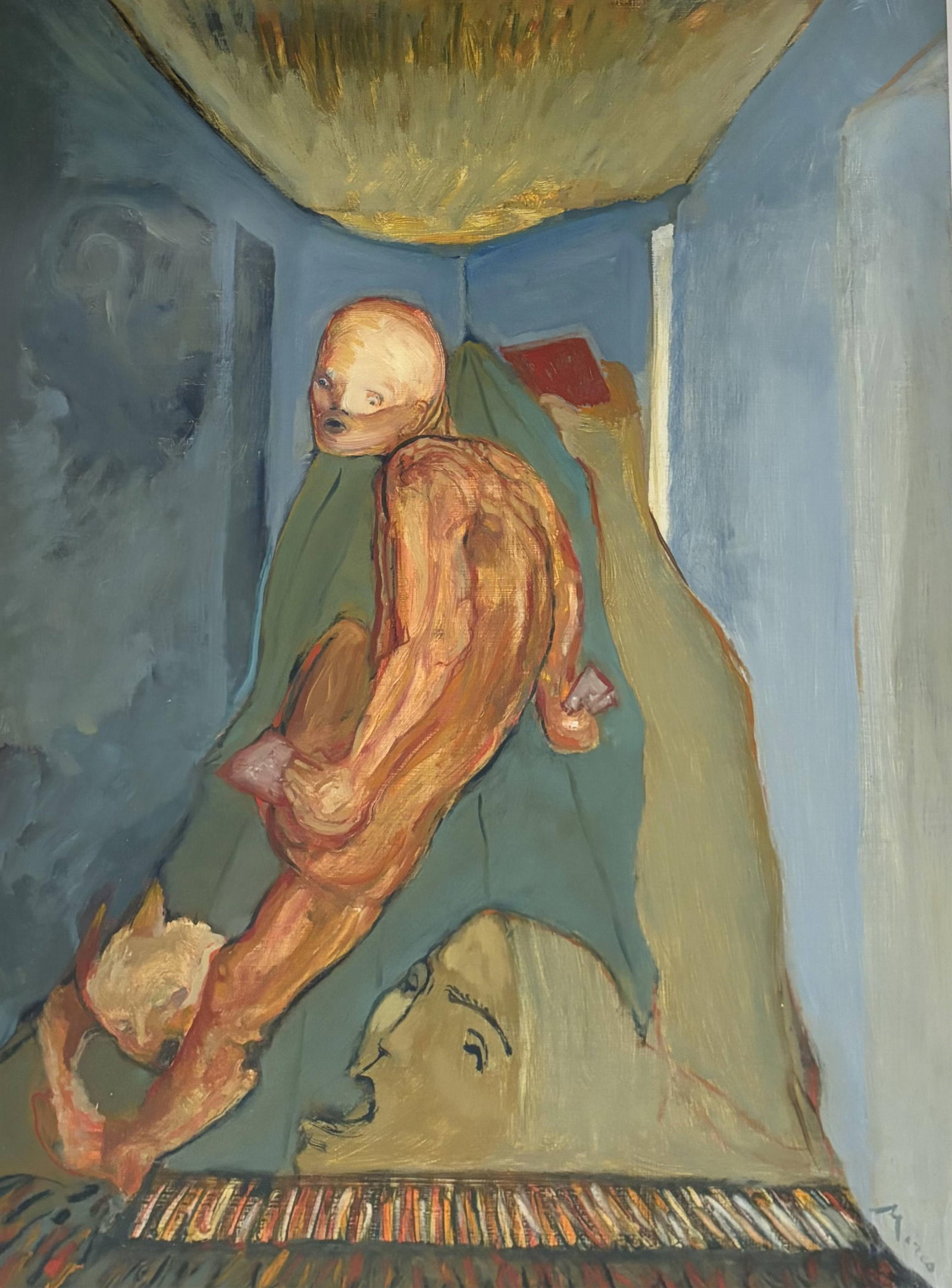 MARCO CELLOTTI (Italian American, 1937?2015). The Fallen and the Standing, Oil on board, Sight (as (1 of 8)