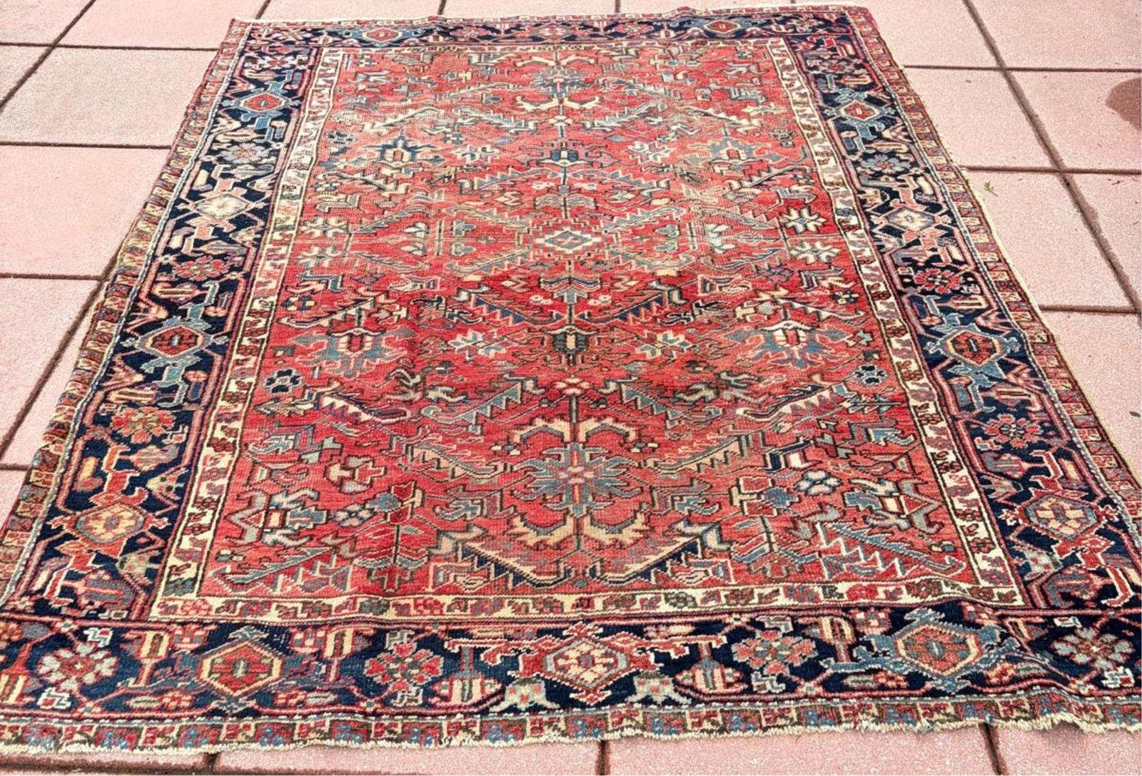 HERIZ RUG - App. 7 ft. x 8 ft. 5 in.. (1 of 11)