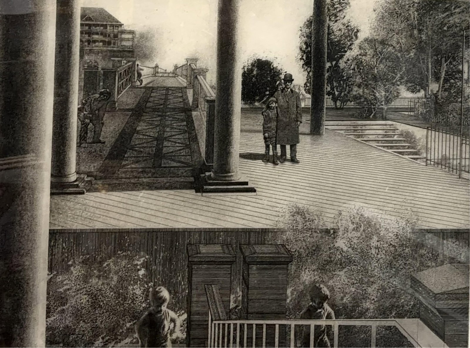 PETER MILTON (American, Born 1930). Mornings with Judd, 1968, Lift-ground etching and engraving on (1 of 11)
