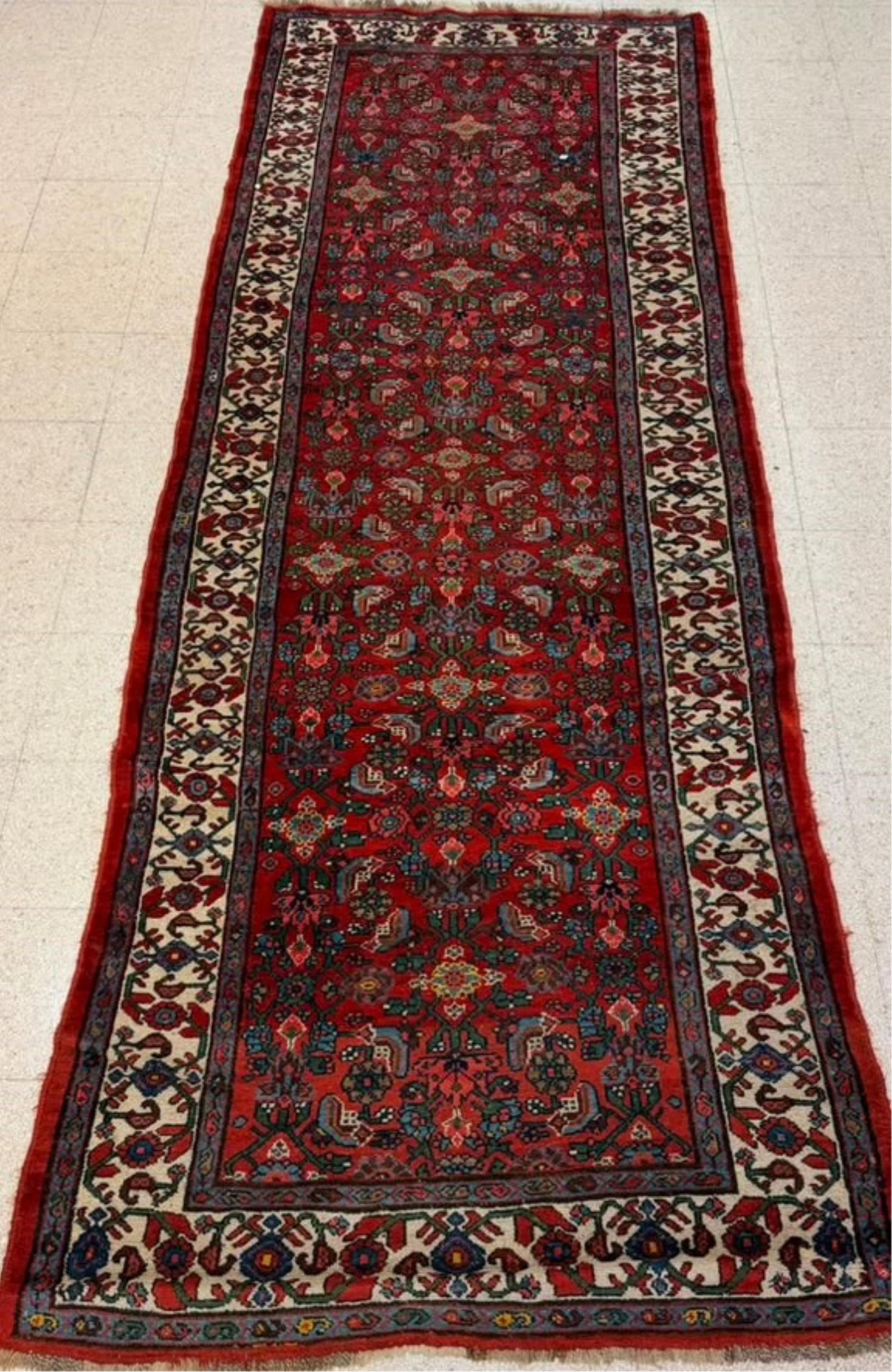 HAMADAN WOOL RUNNER - . - 2