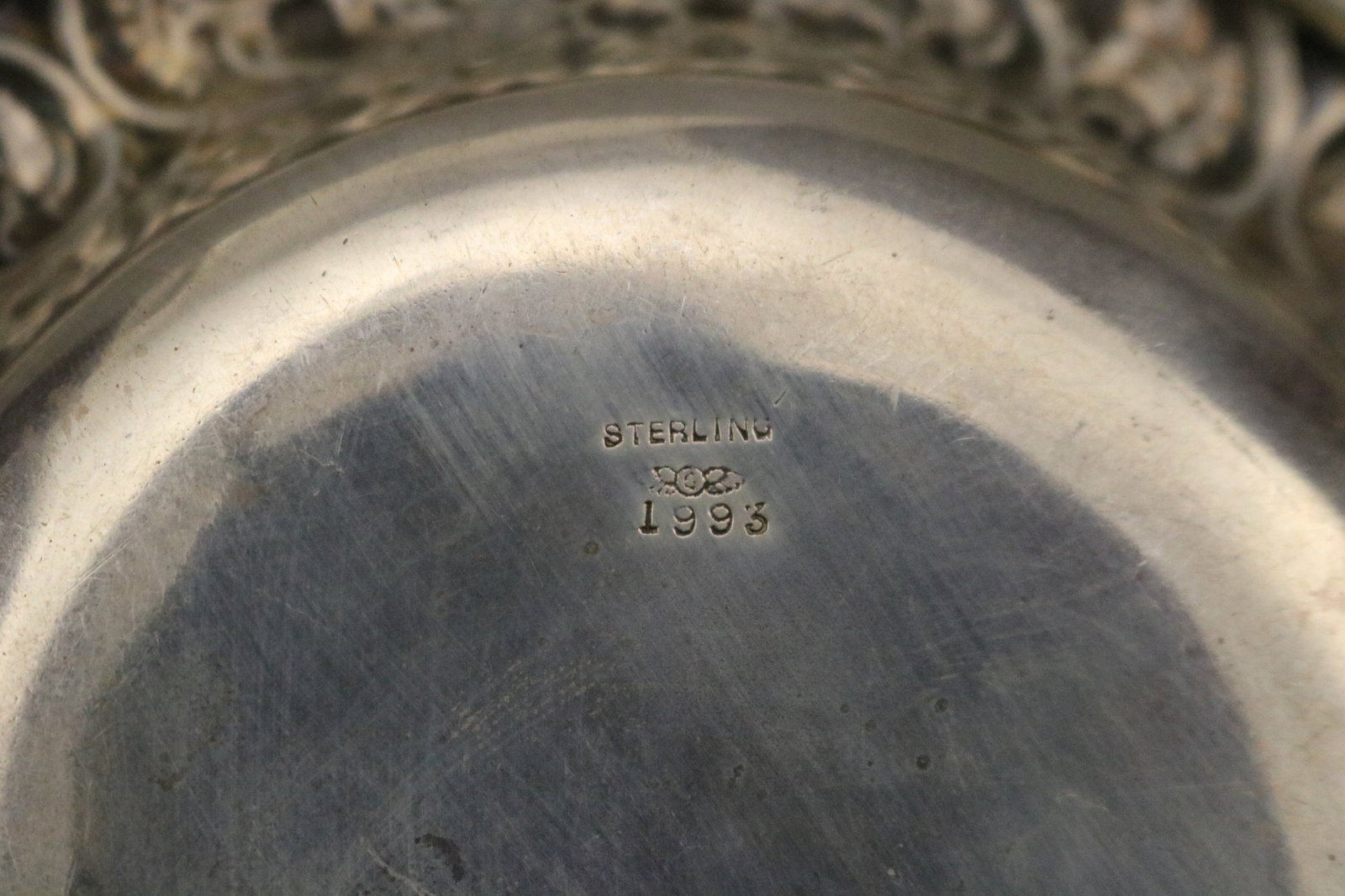 TWO PIECES STERLING SILVER TABLEWARE - . - 5