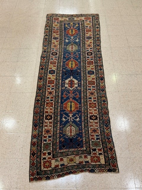 SHIRVAN KAZAK RUNNER - App. 3 ft. 3 in. x 9 ft. 8 in. (1 of 7)