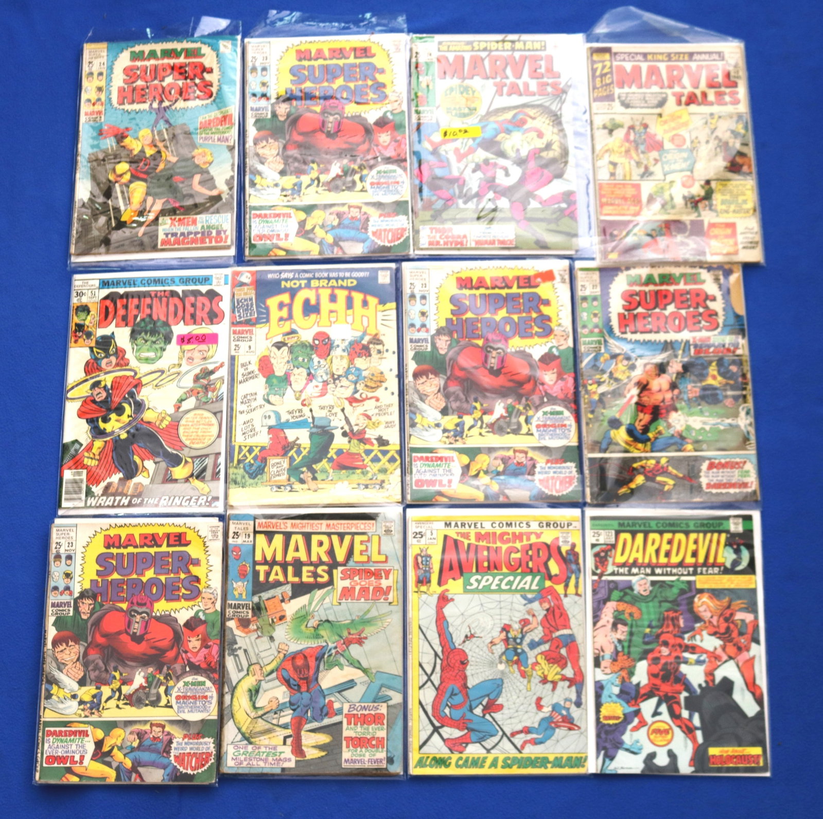APP. 45 20-25 CENT DC AND MARVEL COMIC BOOKS - .: APP. 45 20-25 CENT DC AND MARVEL COMIC BOOKS Including "Batman", "Thor", "Joker", "Daredevil", "Marvel Super-Heroes", "Superboy", "Fantastic Four", "The Avengers", and "Silver Surfer" and other