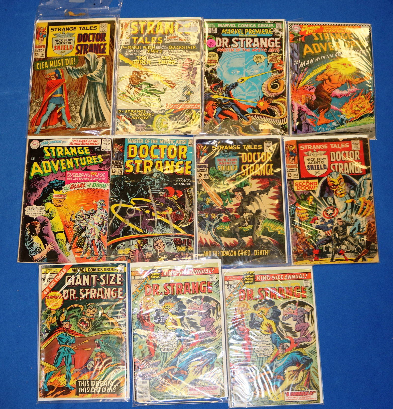 APP. 19 "DR. STRANGE", "NICK FUREY AS SHIELD", AND "STRANGE ADVENTURES" Mostly 1960s and 1970s - .: APP. 19 "DR. STRANGE", "NICK FUREY AS SHIELD", AND "STRANGE ADVENTURES" Mostly 1960s and 1970s