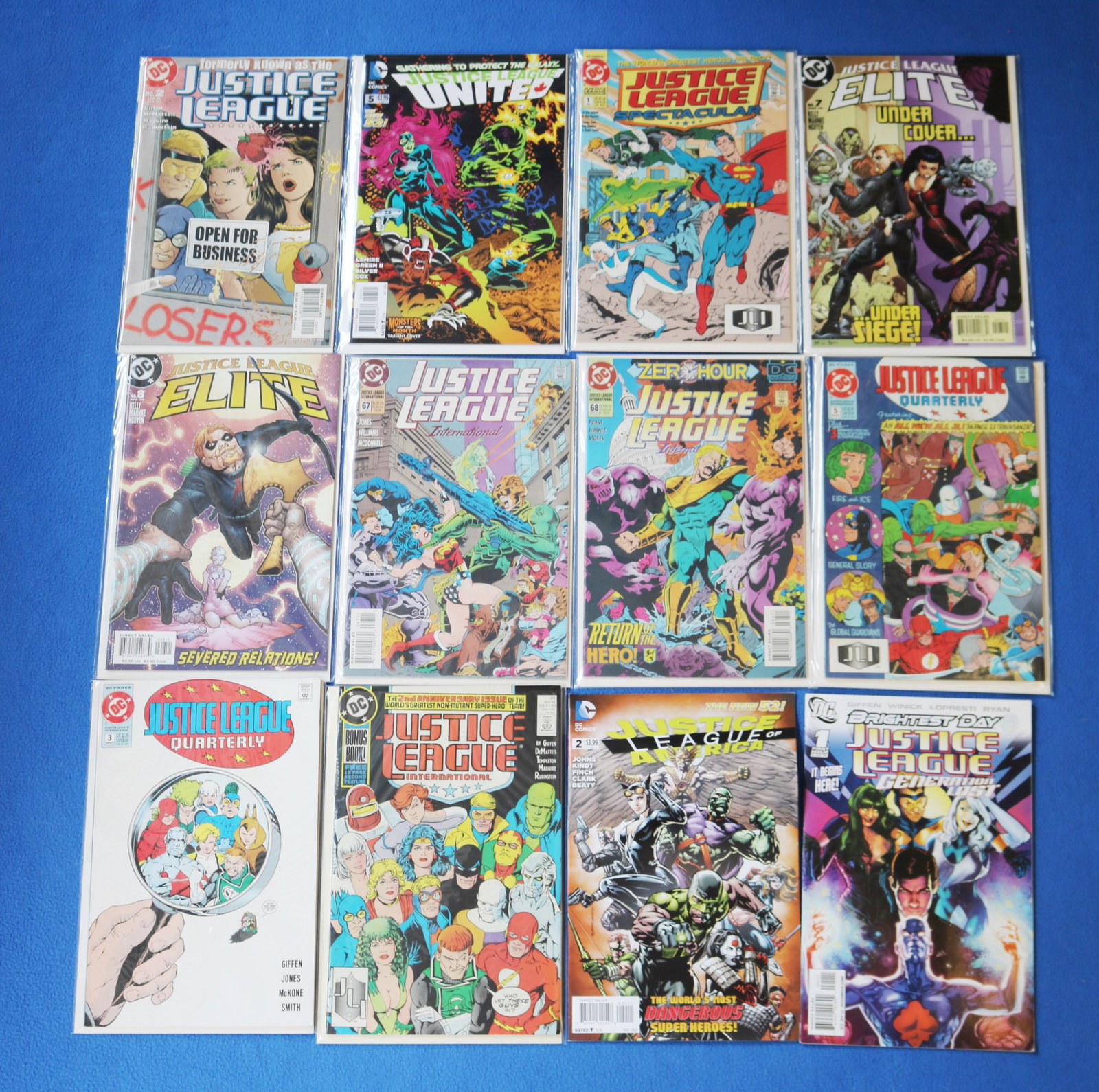 APP. 105 "JUSTICE LEAGUE" COMIC BOOKS BY MARVEL COMICS Mostly 1980s - .: APP. 105 "JUSTICE LEAGUE" COMIC BOOKS BY MARVEL COMICS Mostly 1980s Various series.