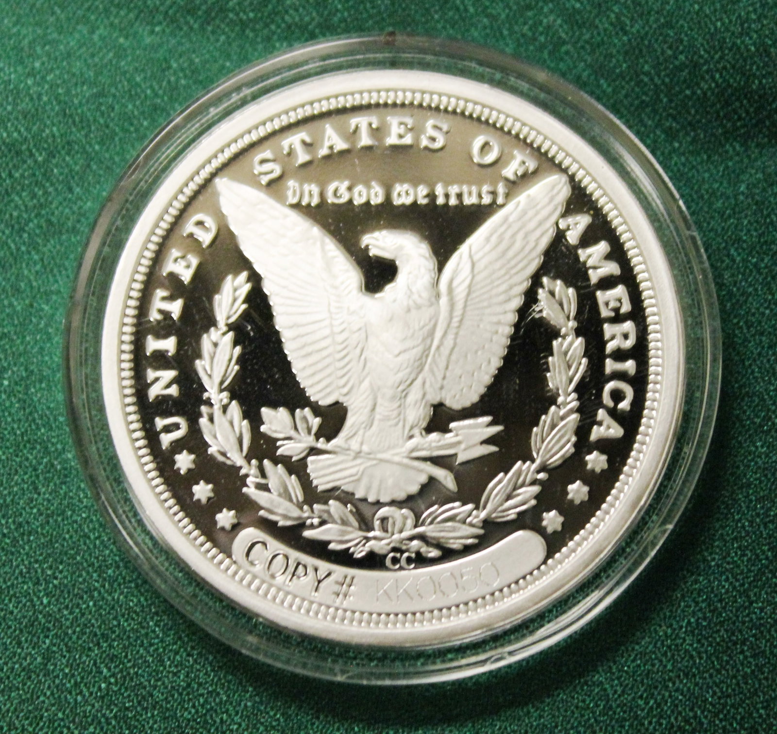 68 U.S MORGAN SILVER DOLLARS - . - 7