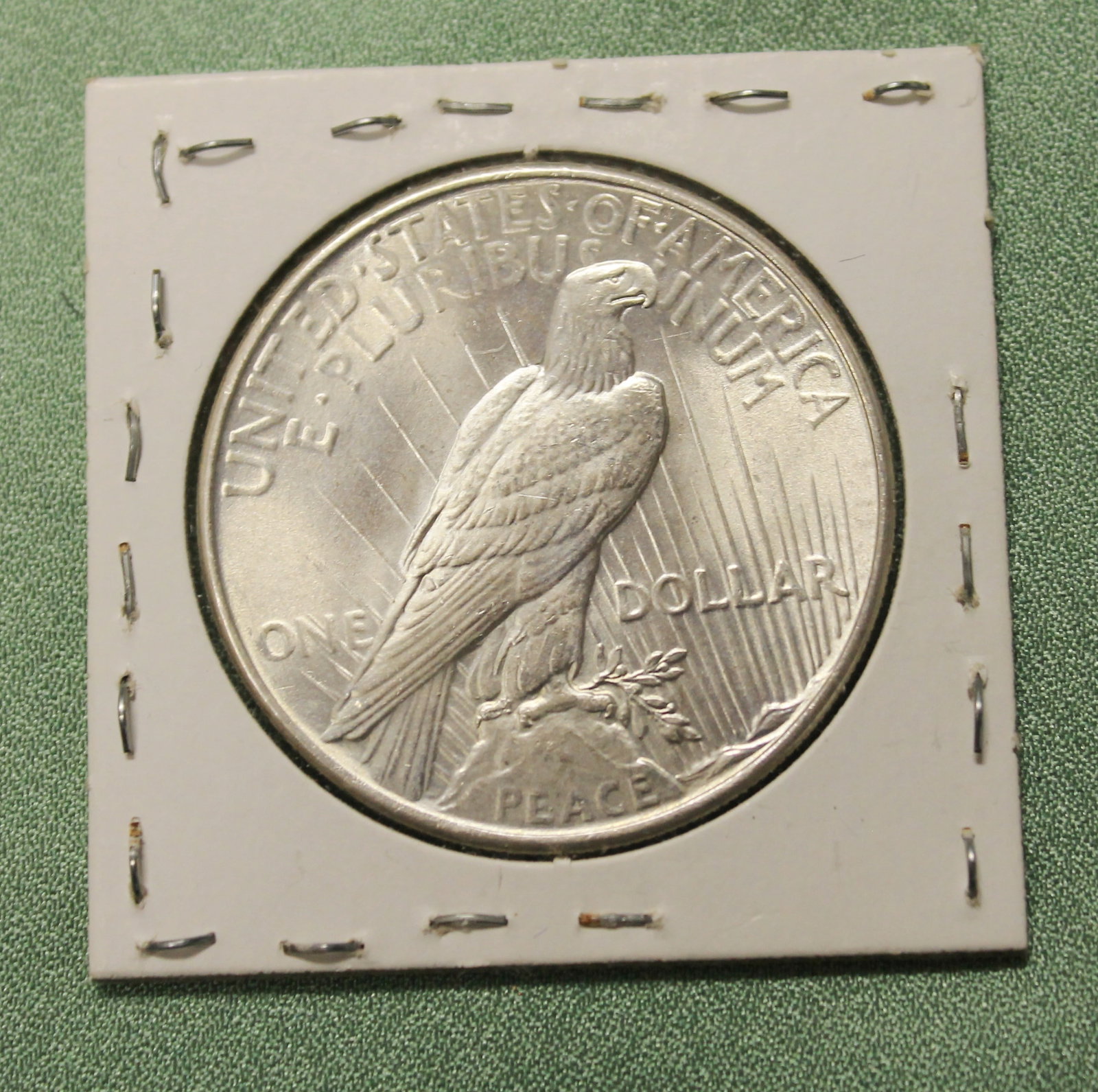 15 U.S. SILVER PEACE DOLLARS - . - 3