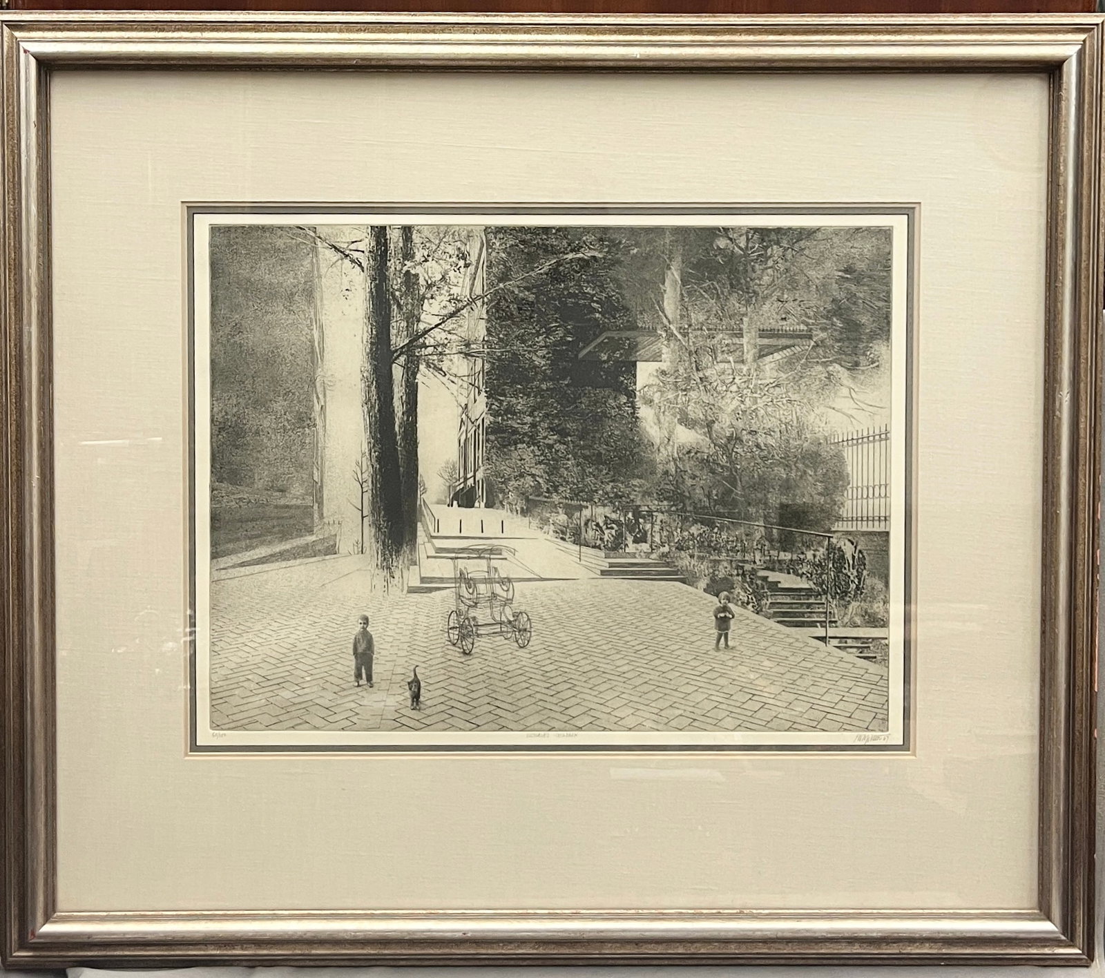 PETER MILTON (American, born 1930). Victoria's Children, 1967, Etching and lift-ground aquatint, (1 of 9)