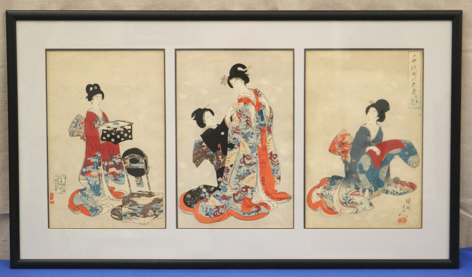 CHIYODA NO O-OKU (WOMEN'S QUARTERS OF CHIYODA CASTLE), FROM THE SERIES "CHIYODA CASTLE" (ALBUM OF (1 of 10)
