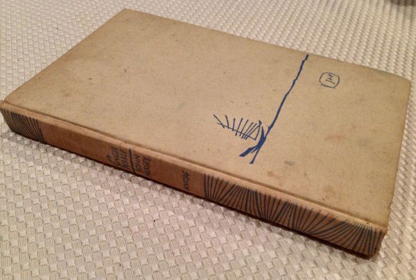 A SINGLE PEBBLE - Hersey: A SINGLE PEBBLE by John Hersey, 1956, 1st ed 6th printing, Alfred A. Knopf, NY. HC no DJ. The novel from which the Steve McQueen film "The Sand Pebbles" was made. Cover smudged, binding tight, prev ow