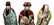 Set/3 Asian Figurines - 3