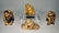 Lot/4 Japanese Carved Figures