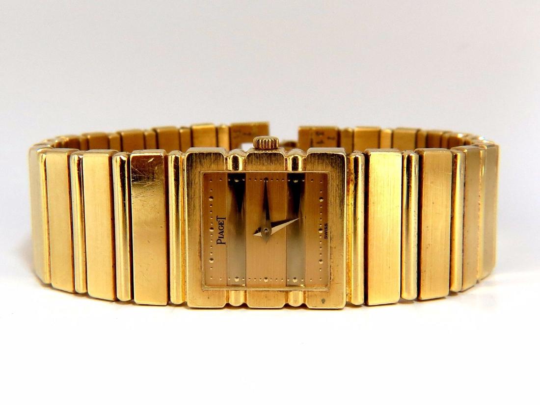 Piaget Polo 18K Gold Quartz Mens Watch 8131 C701 Swiss (1 of 12)