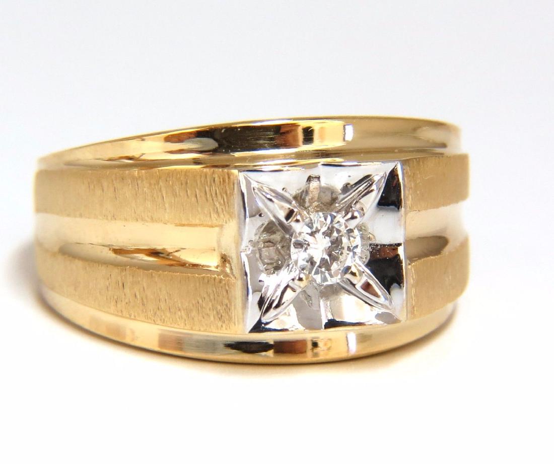 .25ct Mens Diamond Ring 14kt Solitaire (1 of 8)