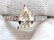 GIA Certified 1.49ct Pear Shape diamond ring .20ct. - 7