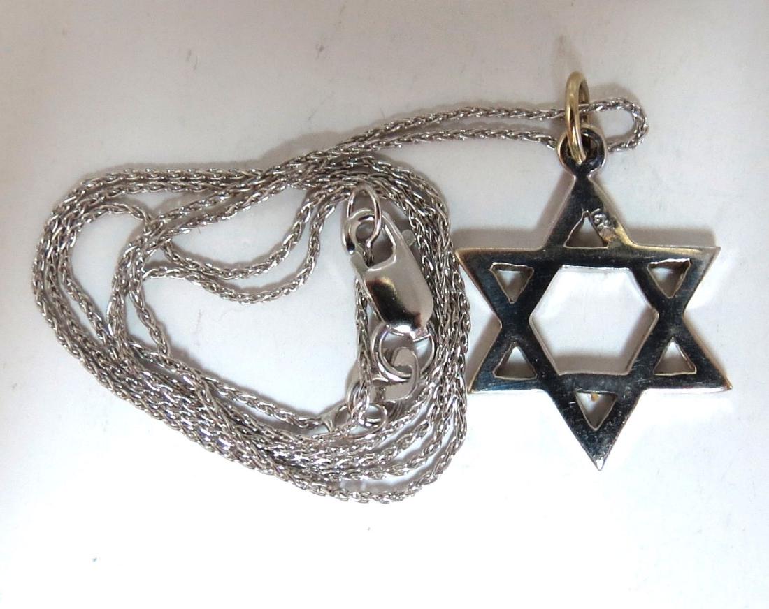 14kt. gold Star of David Necklace (1 of 5)