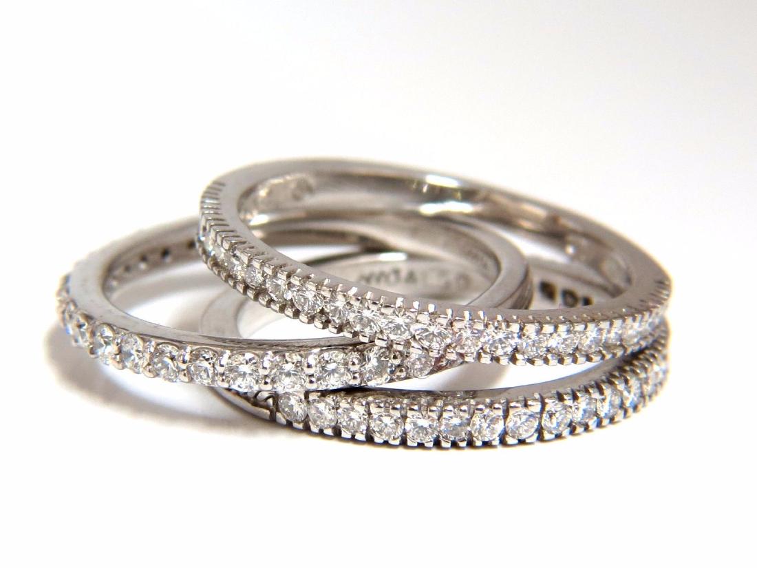 1.40ct diamond stacking rings (3) 14kt (1 of 6)