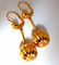 14kt watermelon dangle earrings