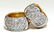 1.00ct round natural diamond huggie earrings 14 karat
