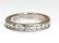 .58ct Natural Round Diamonds 10 Channel Band 14 Karat
