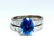 GIA Certified 2.58ct Natural No Heat Sapphire Diamond - 2