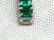 18KT 4.66CT NATURAL EMERALD DIAMONDS CROSS PENDANT - 2