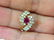 1.70ct. FINE GEM NATURAL RUBY DIAMOND COCKTAIL RING - 5