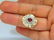 3.26CT NATURAL RUBY DIAMONDS BALLERINA COCKTAIL CLUSTER - 4