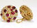 13.20ct NATURAL RED RUBY DIAMOND COCKTAIL CLUSTER - 6