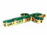 14.20ct natural emeralds cross diamond pendant 14kt - 3