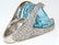 50.37CT HUGE EMERALD CUT NATURAL AQUAMARINE DIAMONDS - 3