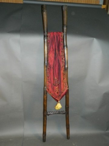 Asian Ladder: Size : 69.5" H x 15" W