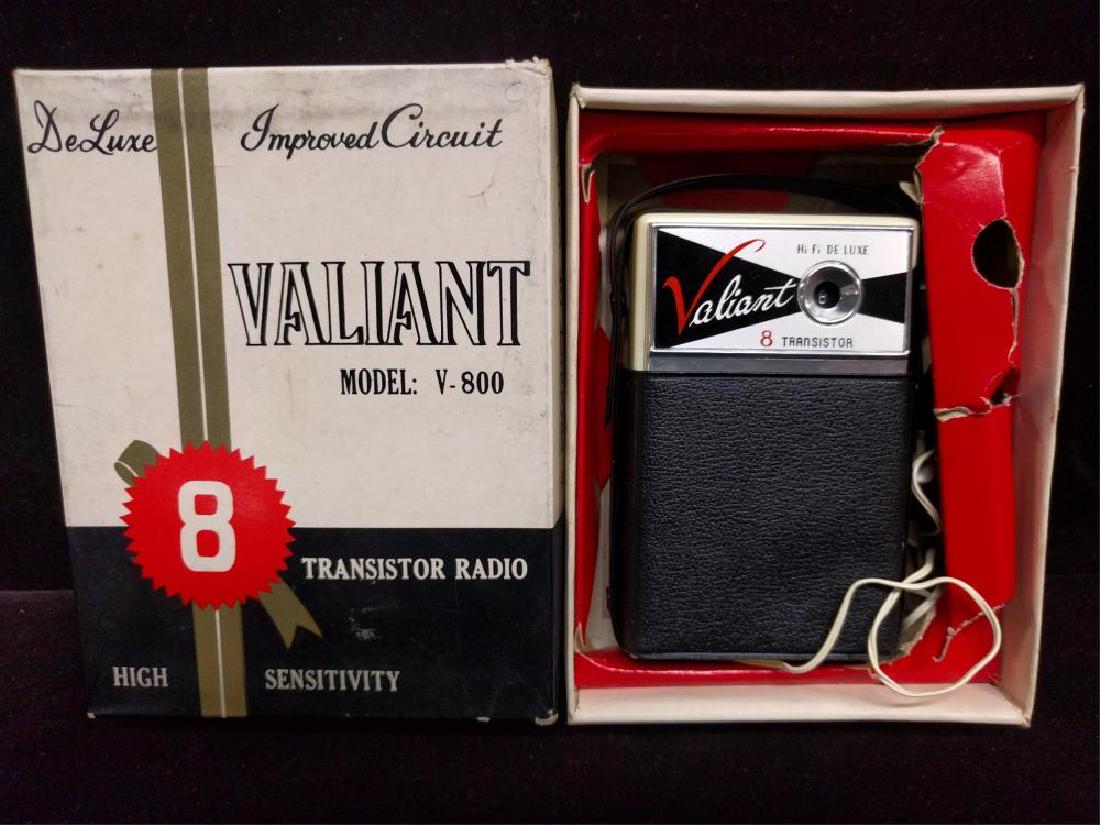 vintage Valiant Transistor Radio (1 of 1)