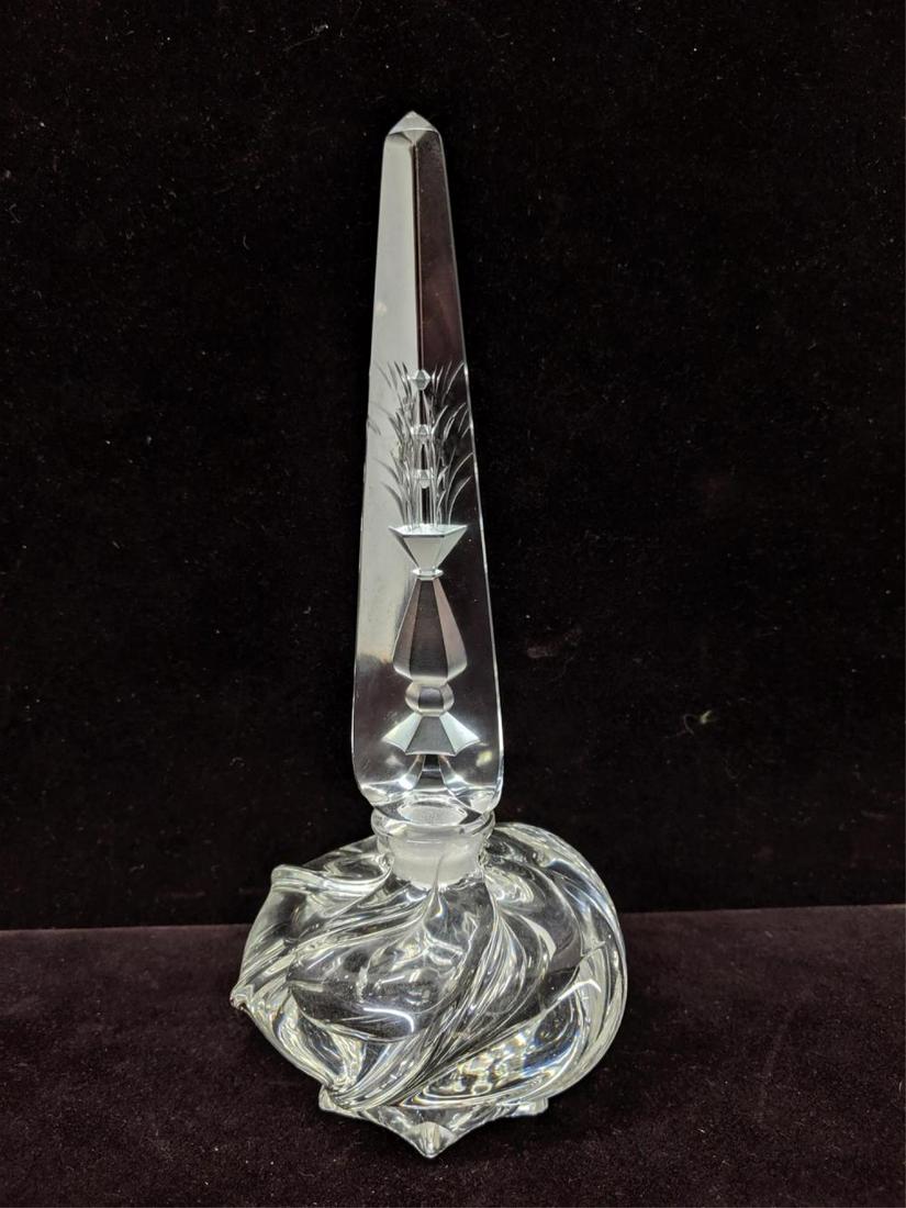 Vintage Crystal Perfume Bottle (1 of 3)