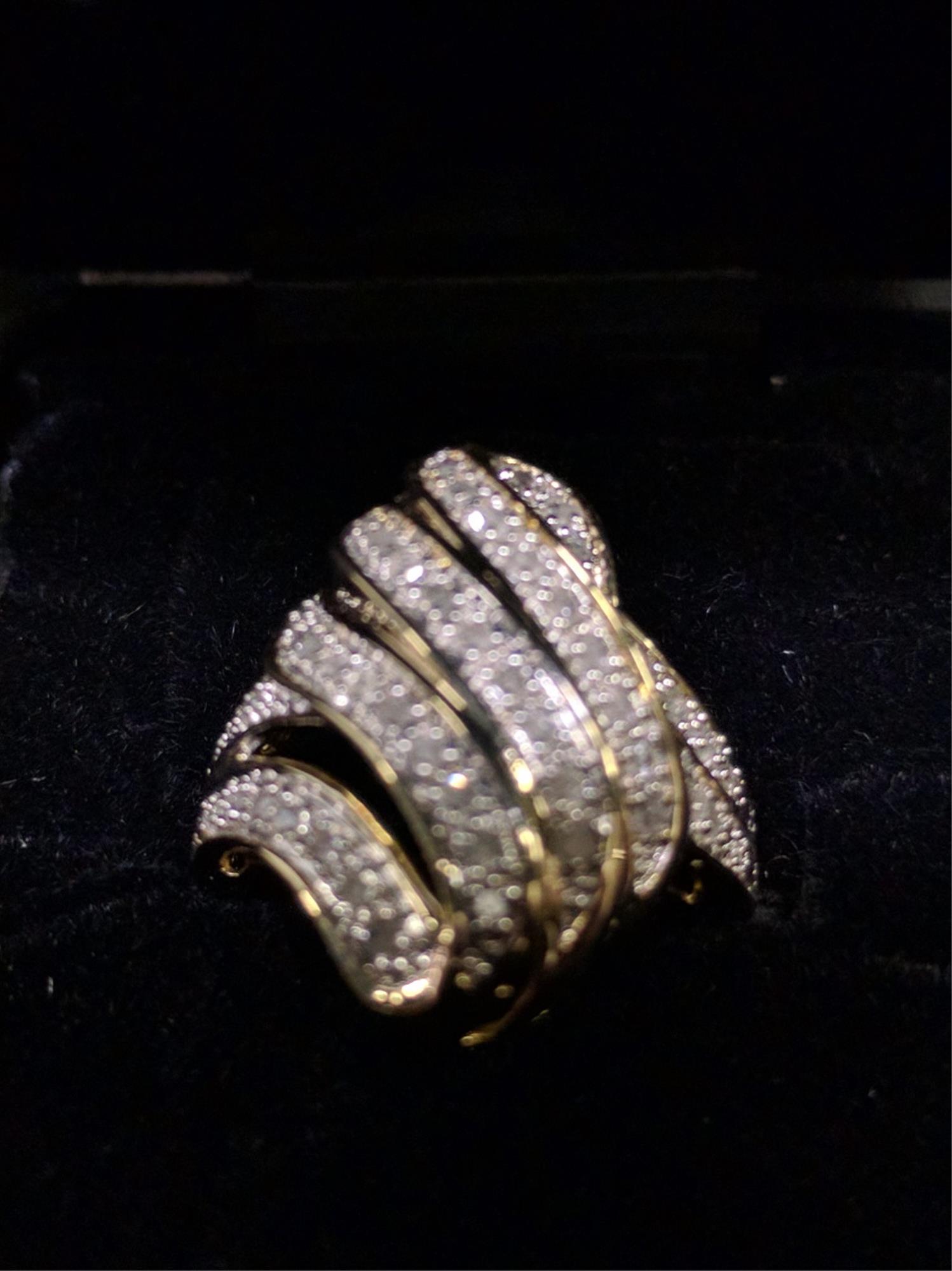 1 ct. genuine diamond estate ring: 1 ct. genuine diamond estate ring size 7