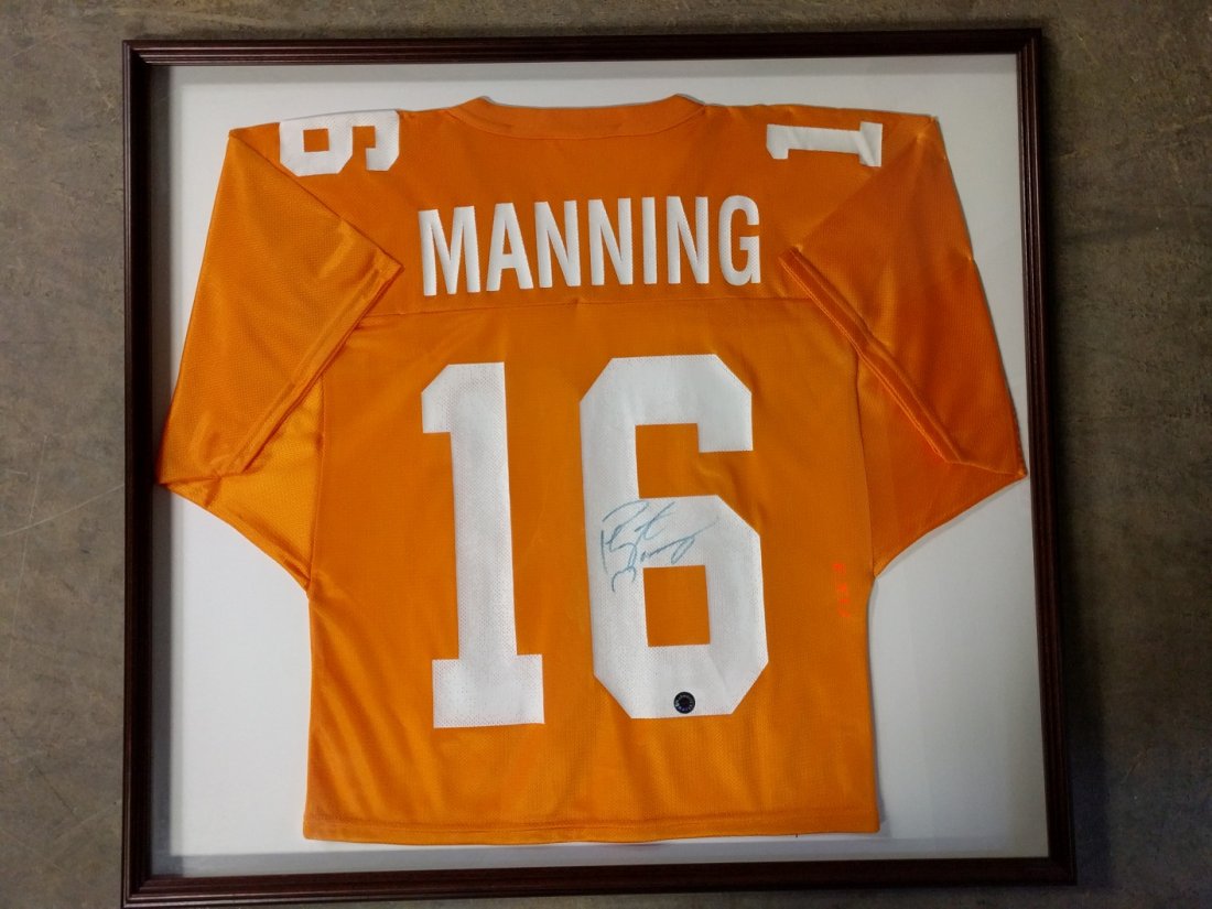 peyton manning autographed jersey