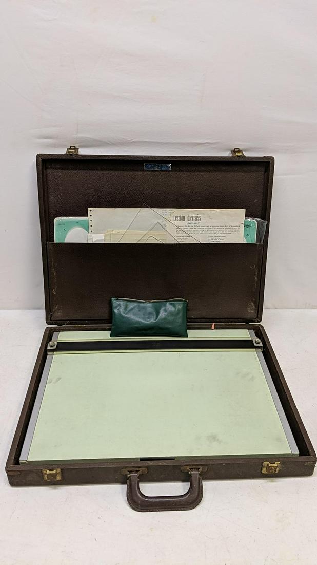 vintage portable drafting table in original case (1 of 3)