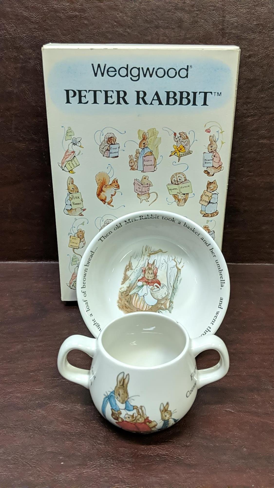 Wedgewood Peter Rabbit bowl & Mug set (1 of 4)