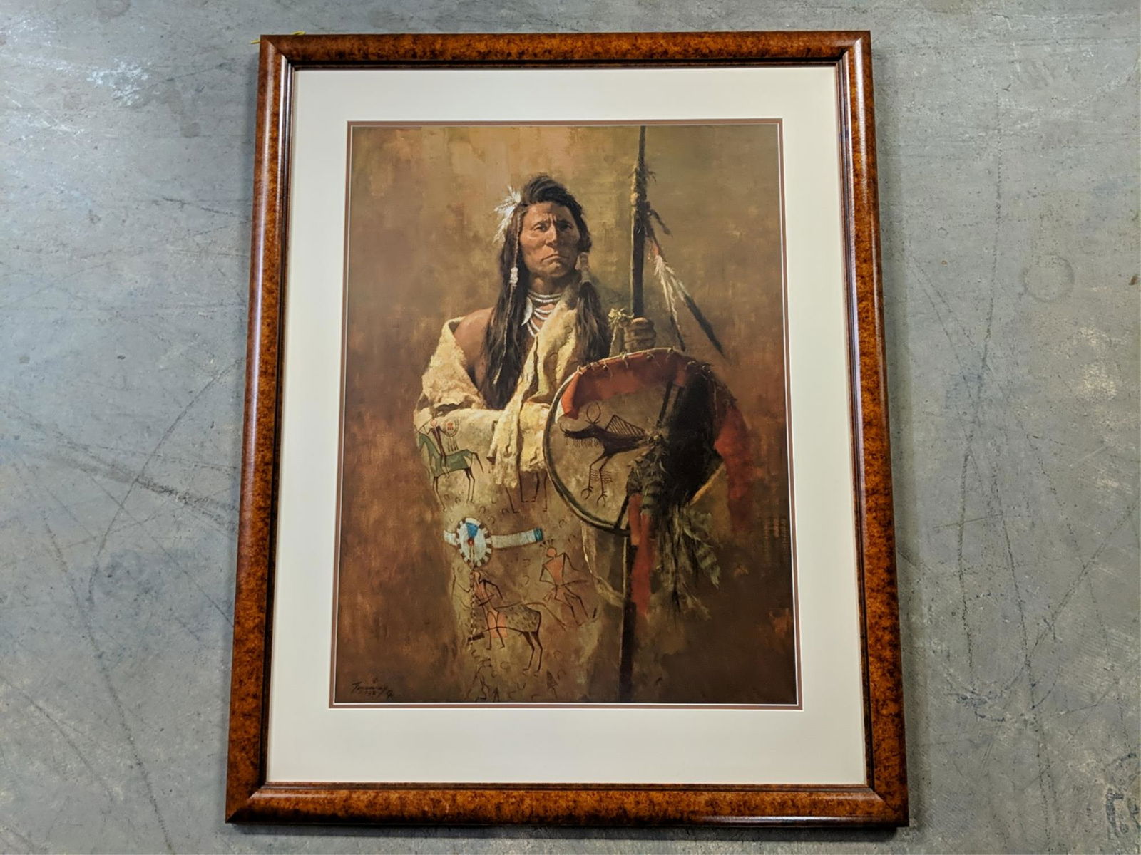 "Status Symbols "   by Howard Terpning (1 of 3)