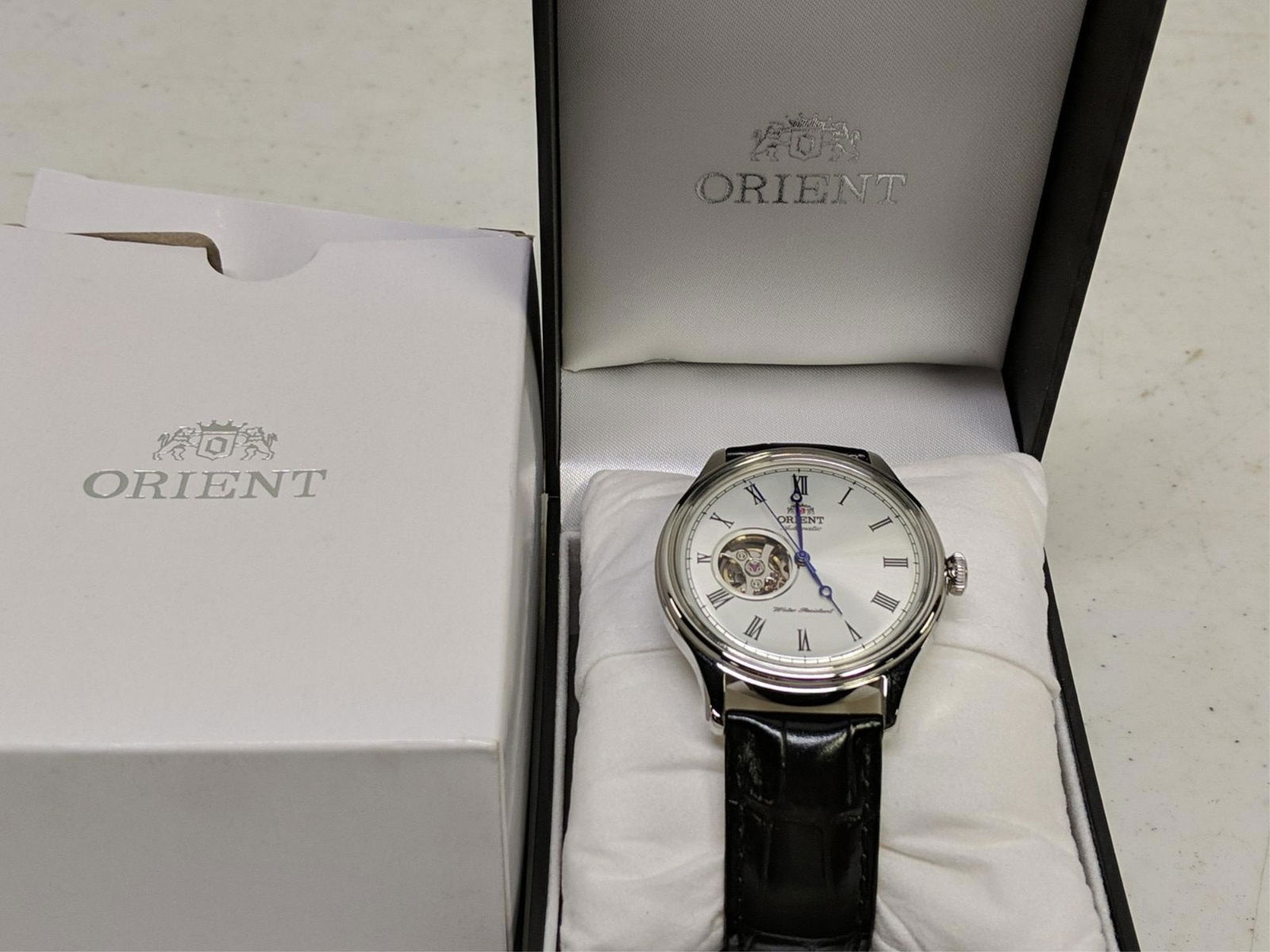 New Orient Open Heart EMAM63 automatic watch (1 of 2)