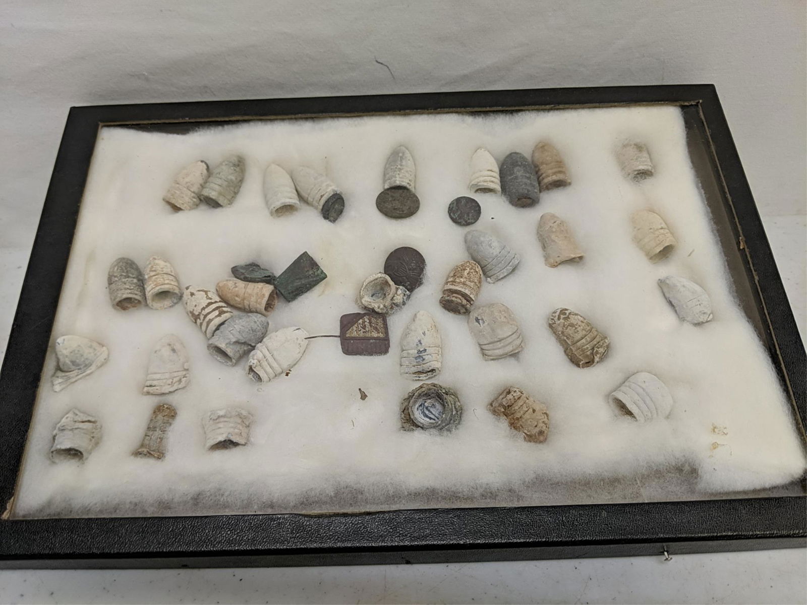 approximately 39 pcs. Dug Civil war relics (1 of 2)