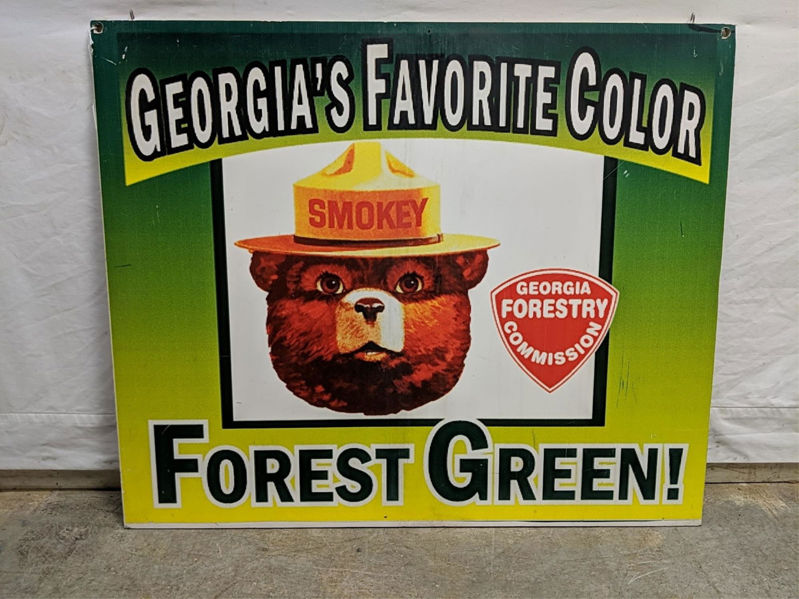 Georgia Forestry Double sided sign (1 of 2)