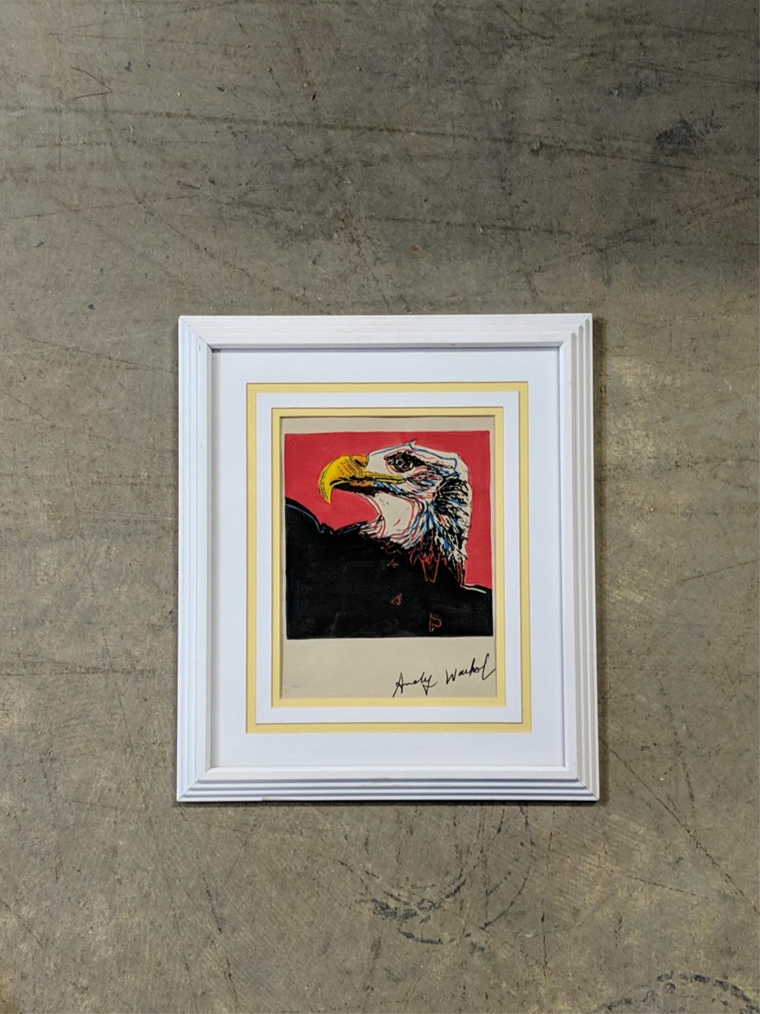 Andy Warhol(attributed/manner of) hand painted art (1 of 4)