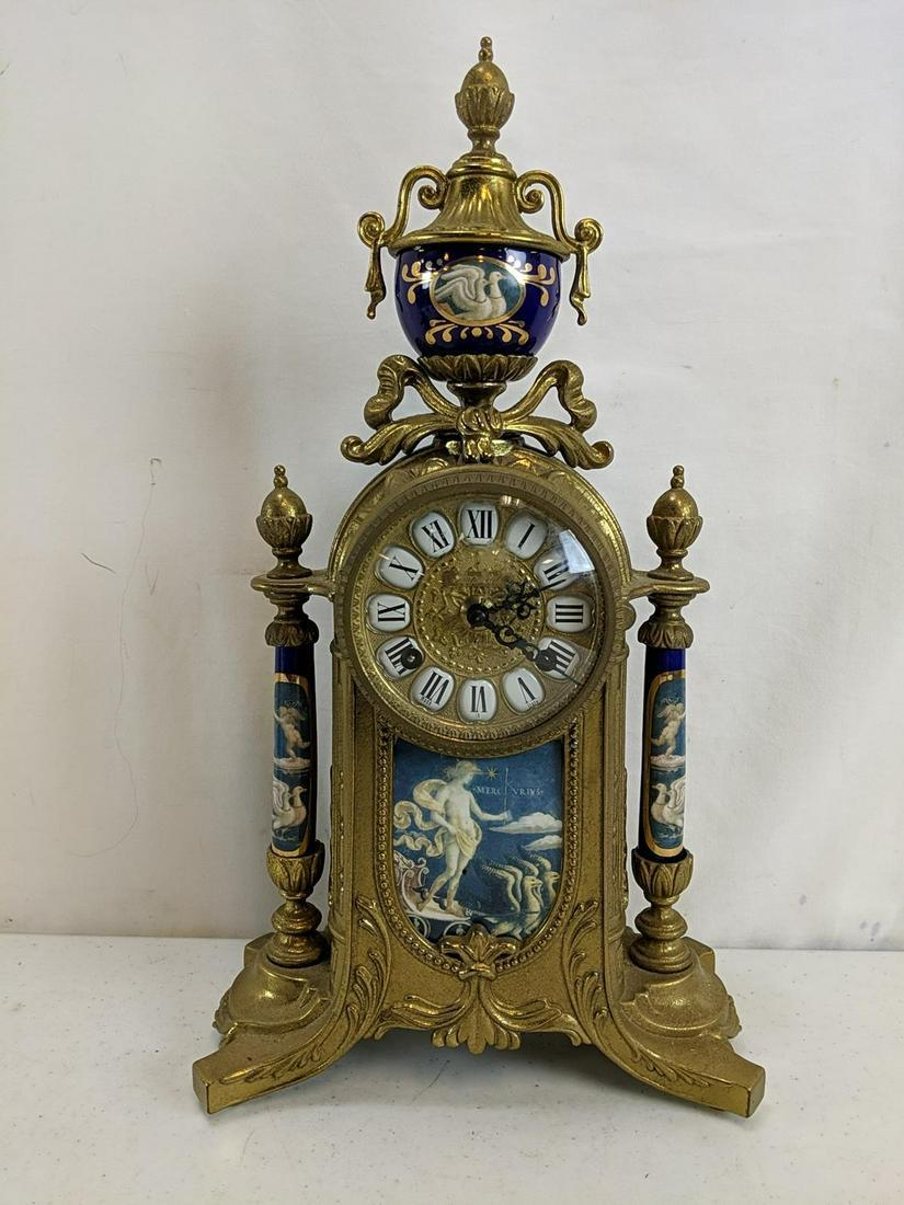 French style ornate Imperial clock made in Italy (1 of 5)