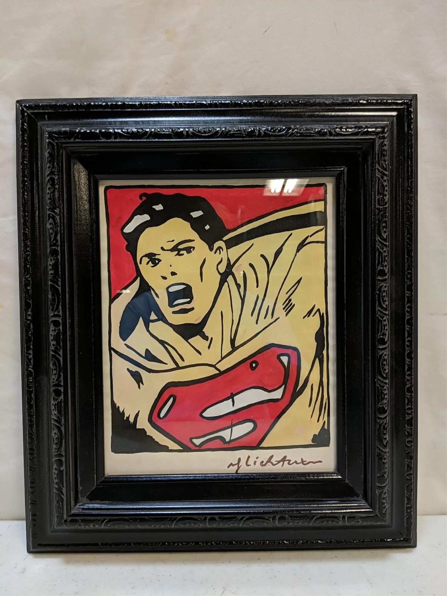 Roy Lichtenstein (attributed / in manner of) art (1 of 4)