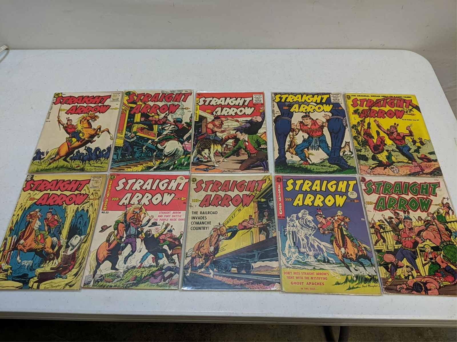 (10) Mid 1950's Western Comic Books (1 of 4)