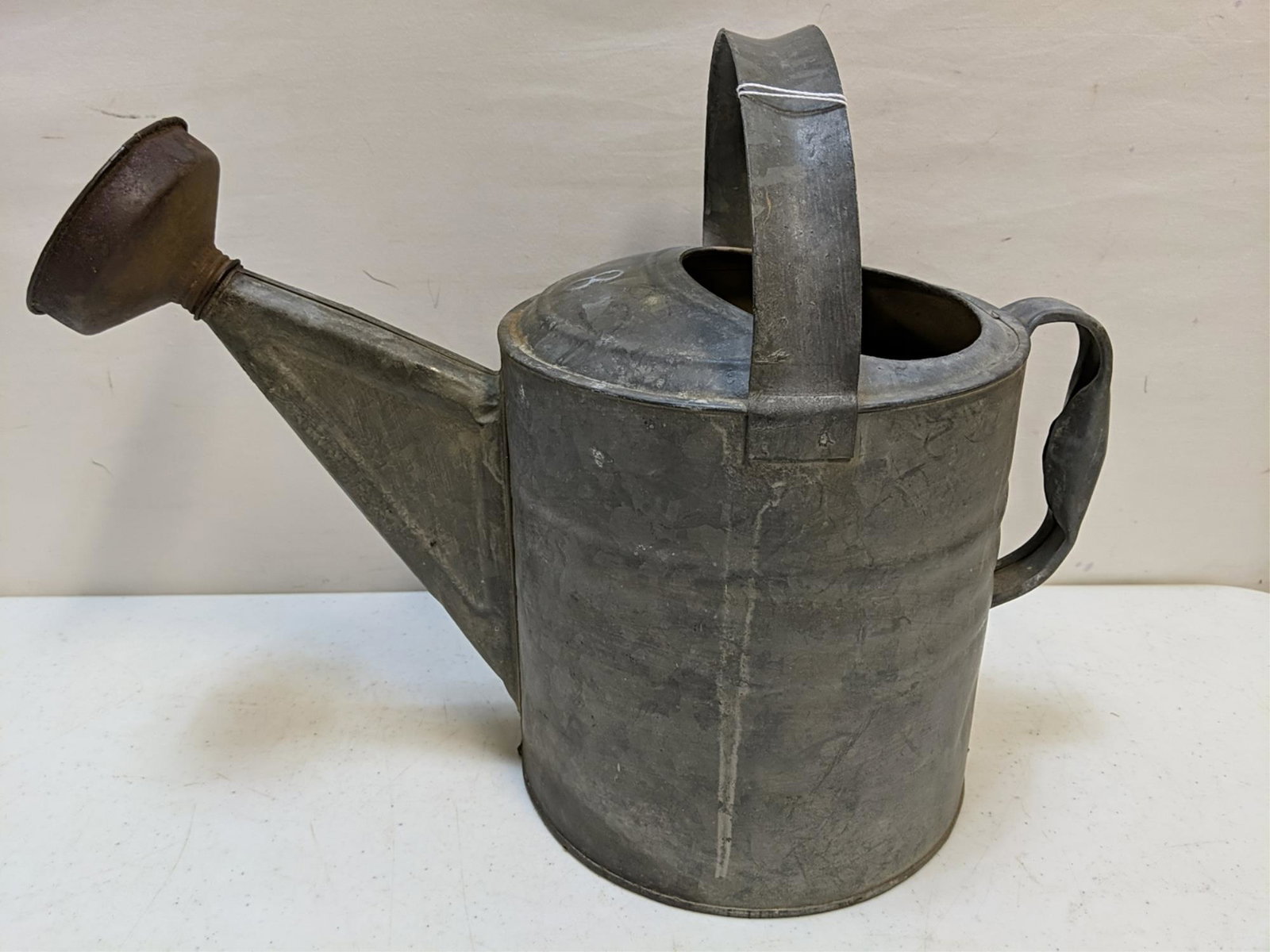 Vintage Galvanized metal watering can (1 of 4)