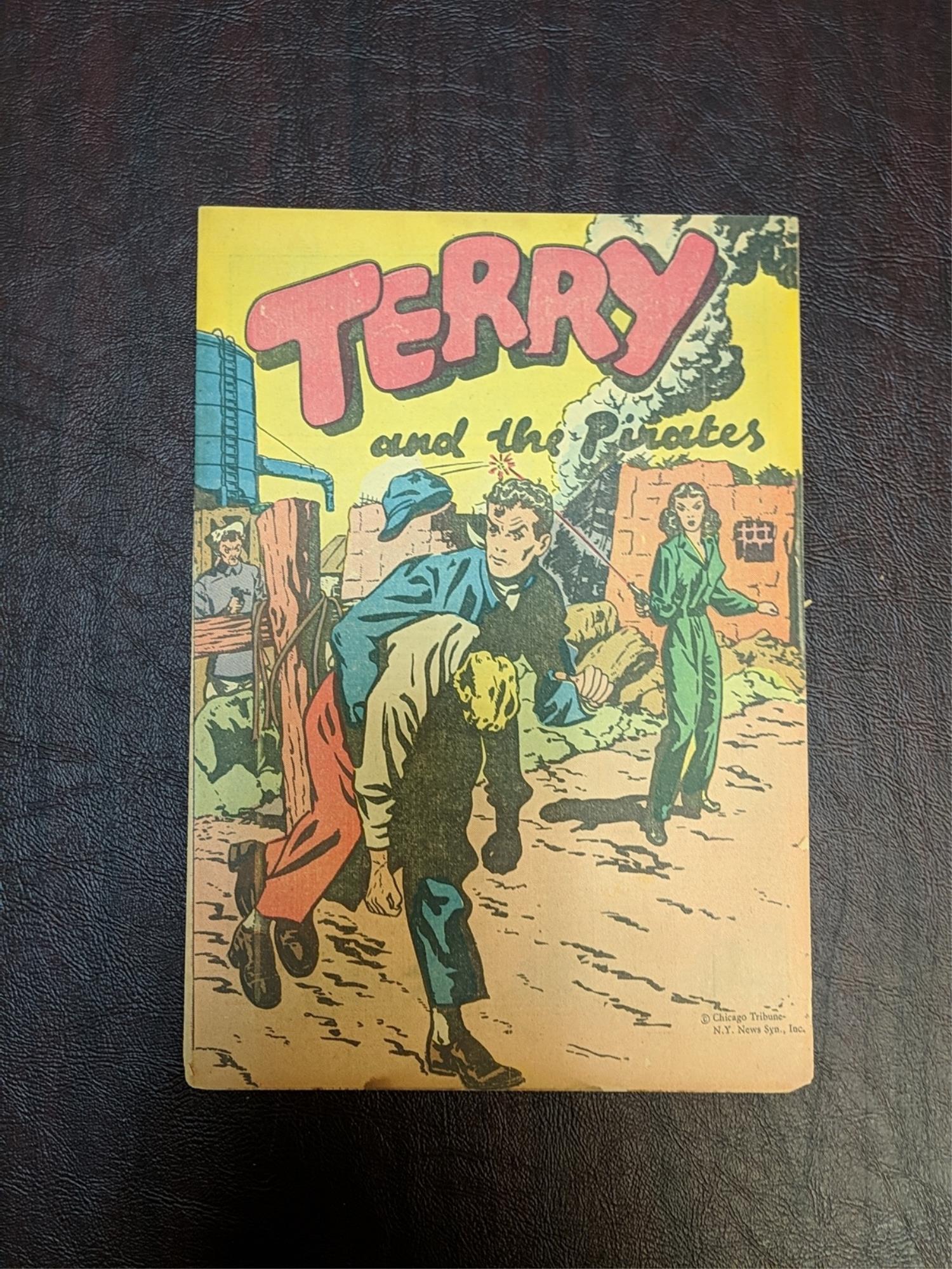 1938 Terry and the pirates comic book (1 of 4)